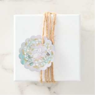 Cute New Baby Girl Gift Tag