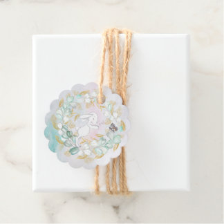 Cute New Baby Girl Gift Tag
