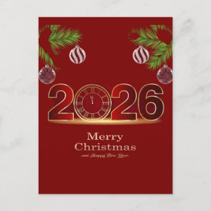 Cute New Years Eve 2025 Family Tee Holiday Postcard