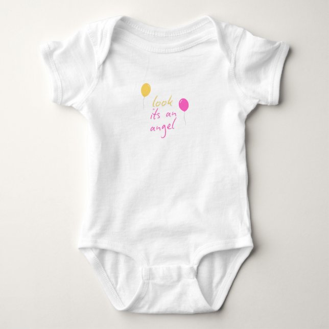 cute newborn cloth baby bodysuit (Front)