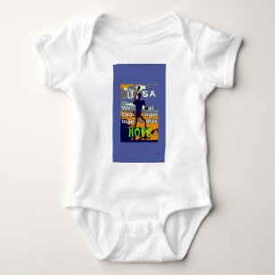 Cute nice and lovely USA Baby Bodysuit