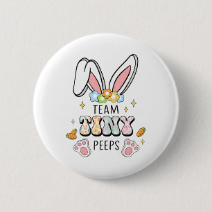 Cute Nicu Picu Landd Nurse Easter Day Stethoscope 6 Cm Round Badge