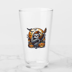 Cute Night Sloth Halloween Classic T-Shirt Glass