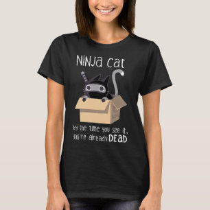 Cute Ninja Cat  T-Shirt