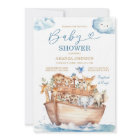 Cute Noah's Ark Gender Neutral Boho Baby Shower