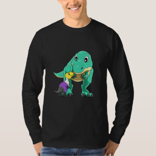 Cute Non Binary T Rex Mama Sweat T-Shirt
