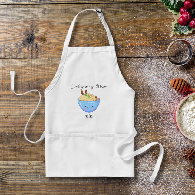 Cute Noodles Kawaii Ramen Standard Apron (Creator Uploaded)