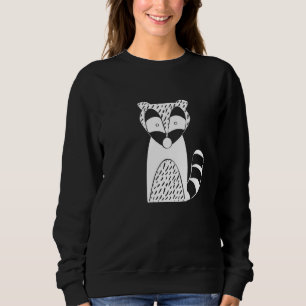 Cute Nordic Winter Fox Novelty Scandinavian Christ Sweatshirt