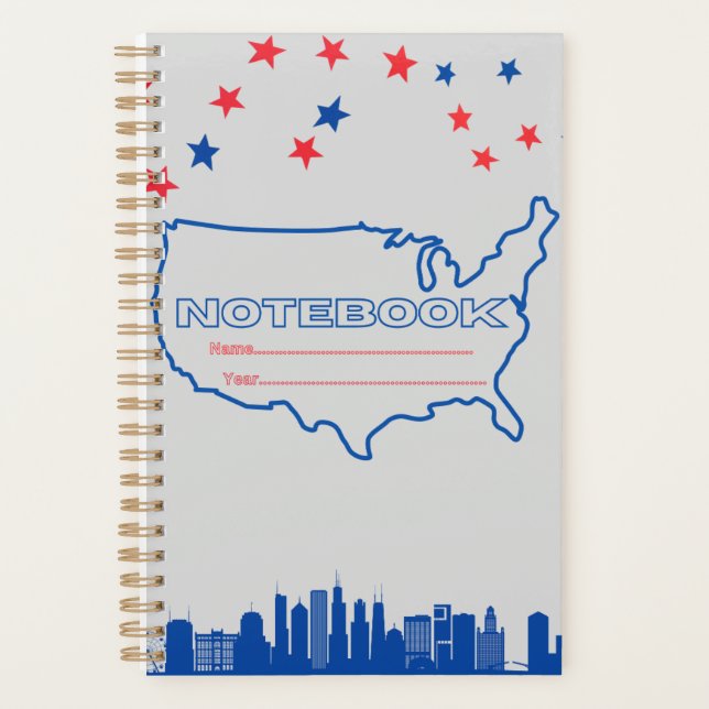cute notebooks planner (Front)