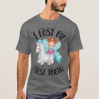 Cute Novelty I Lost My First Baby Tooth Out Fairy T-Shirt