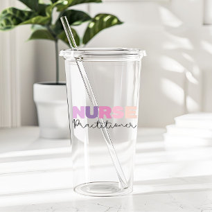 Cute Nurse Appreciation Gifts Trendy Nursing Acrylic Tumbler