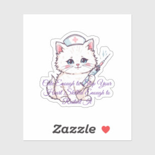 Cute Nurse Cat Nursing Student Graduation