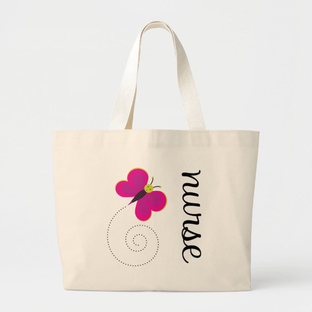 Cute Nurse Tote Bag (Front)