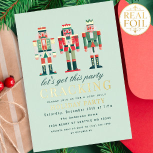 Cute Nutcracker Christmas Holiday Party