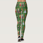 Cute Nutcracker Christmas Holiday Winter Party Leggings<br><div class="desc">This adorable design features magical characters from one of the most loved Christmas tales of all time,  The Nutcracker.</div>