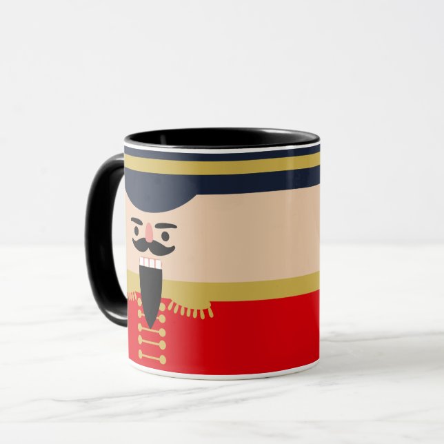 Cute Nutcracker Mug Wrap (Front Left)