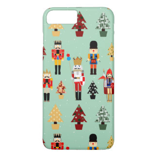 Cute Nutcrackers and Christmas Trees Case-Mate iPhone Case
