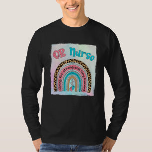 Cute Ob Nurse Rainbow Obstetrics Ob Gyn Labour Del T-Shirt