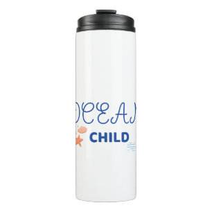 Cute Ocean Child Kids Beach Summer Thermal Tumbler