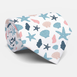 Cute Ocean Creatures Sea Life Neck Tie