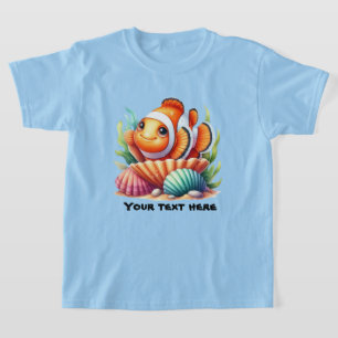Cute ocean fish customisable T-Shirt