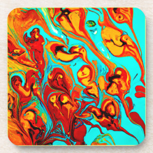 Cute Ocean Patterns Art. Buy Now Coaster