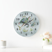 Cute Ocean Sea Creatures Turtle Baby Nursery Kids