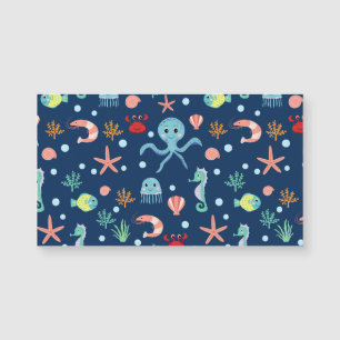 Cute Ocean Sea Life Pattern