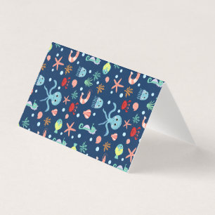 Cute Ocean Sea Life Pattern