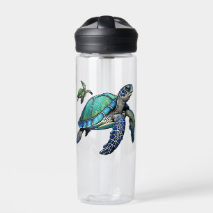 CUTE OCEAN SEA TURTLE WATER BOTTLE