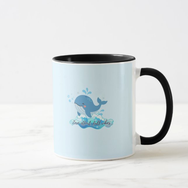 Cute Ocean Whale Mug (Right)