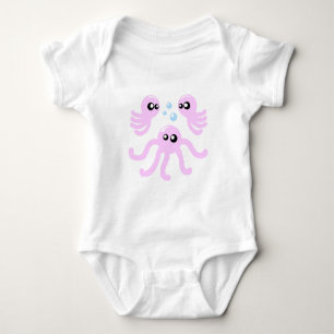 Cute Octopus Baby Clothes Bodysuit