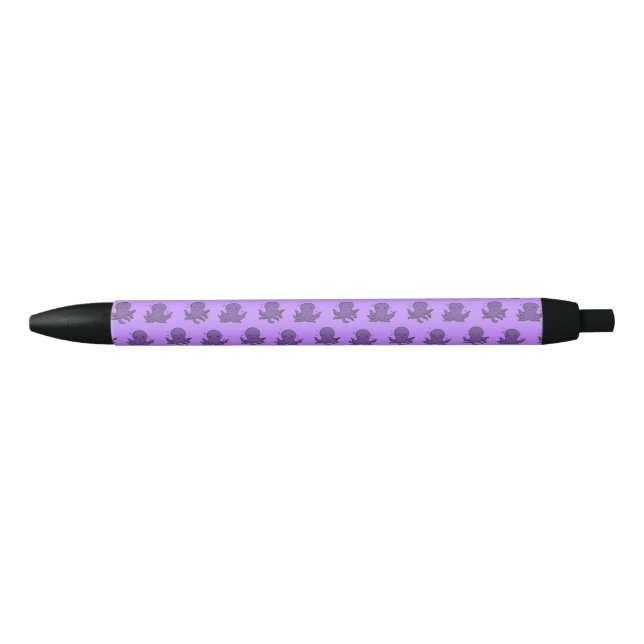 Cute Octopus Black Ink Pen (Front)