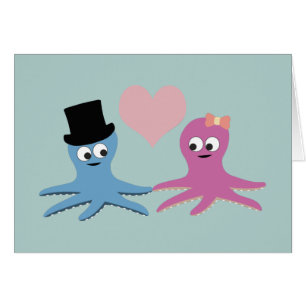 Cute Octopus Couple