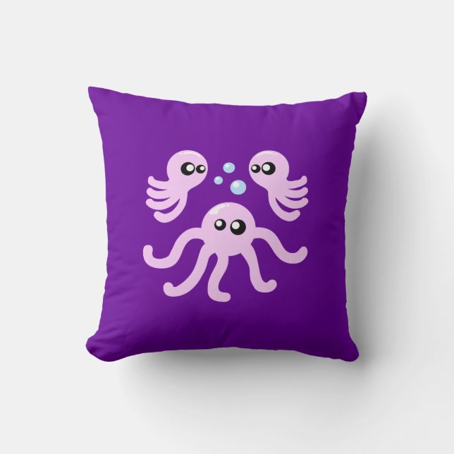 Cute Octopus Cushion (Front)
