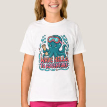 Cute Octopus Explorer "Wave Hello to Adventure"