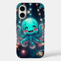 Cute Octopus iPhone Case - Tough & Vibrant Design 