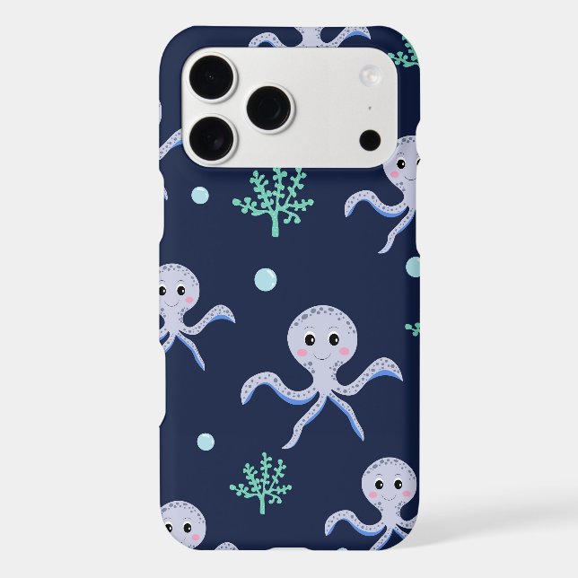 Cute Octopus Pattern (Back)