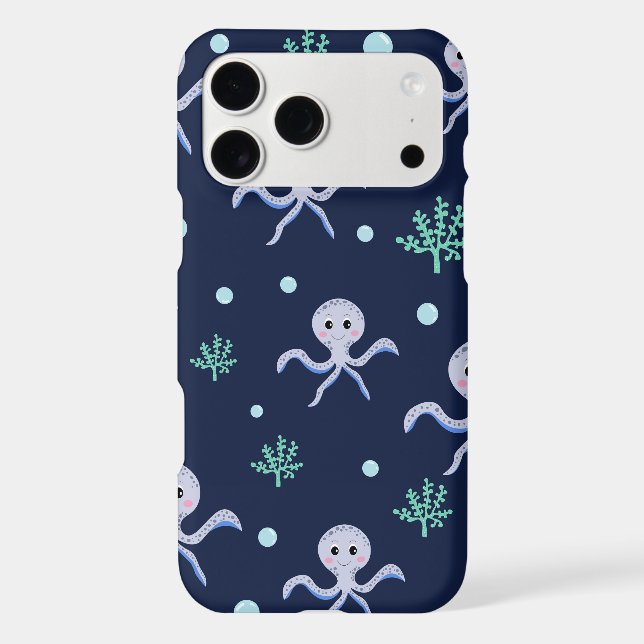 Cute Octopus Pattern (Back)