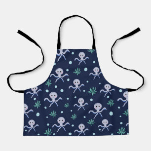 Cute Octopus Pattern Apron
