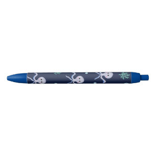 Cute Octopus Pattern Black Ink Pen