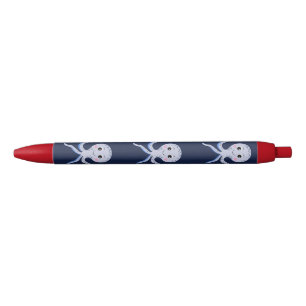 Cute Octopus Pattern Black Ink Pen