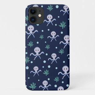 Cute Octopus Pattern Case-Mate iPhone Case
