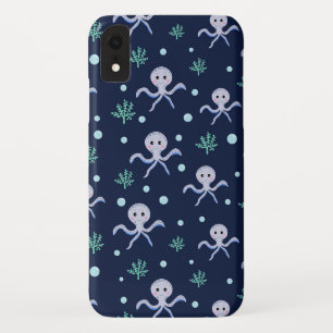 Cute Octopus Pattern Case-Mate iPhone Case