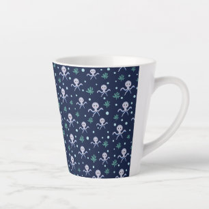 Cute Octopus Pattern Latte Mug