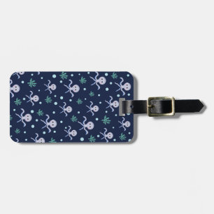Cute Octopus Pattern Luggage Tag
