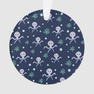 Cute Octopus Pattern Ornament