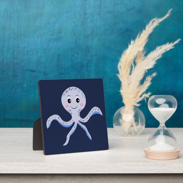 Cute Octopus Pattern Plaque (Insitu)