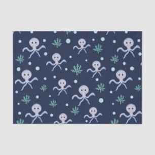 Cute Octopus Pattern Tissue Paper