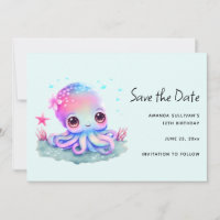 Cute Octopus Sea Creature